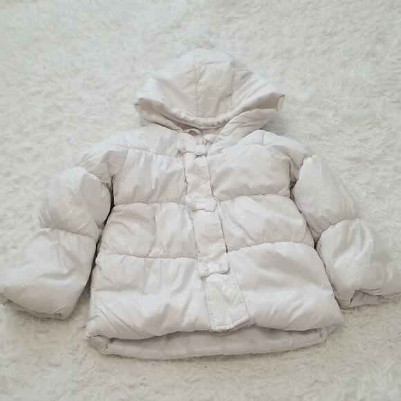b hip baby Other - B Hip Baby White Puffer Jacket Sz 4T
